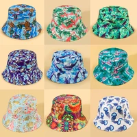 new bucket hats for women summer sunscreen hat panama men sun caps fedoras outdoor designer animal print fisherman hat beach cap