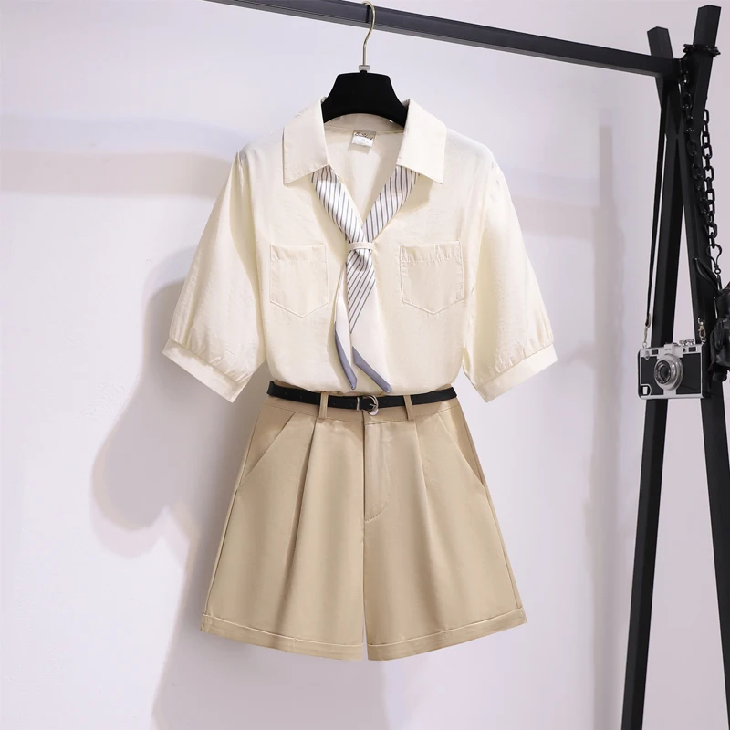 Женский офисный комплект из двух предметов элегантная белая Повседневная