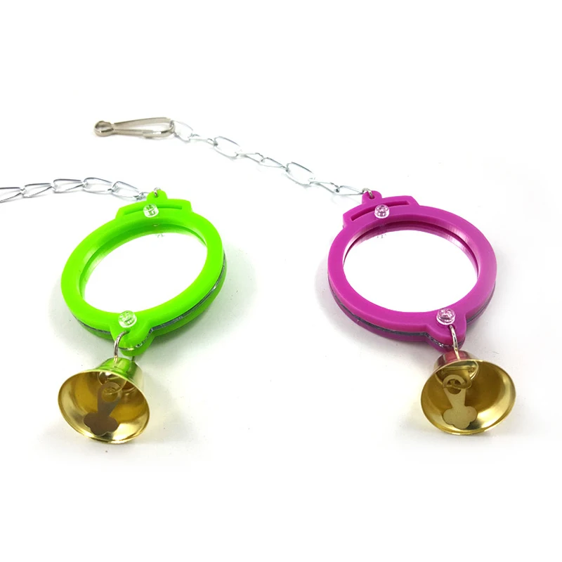 Игрушка для волнистых попугаев красочная стимулирующая маленькая