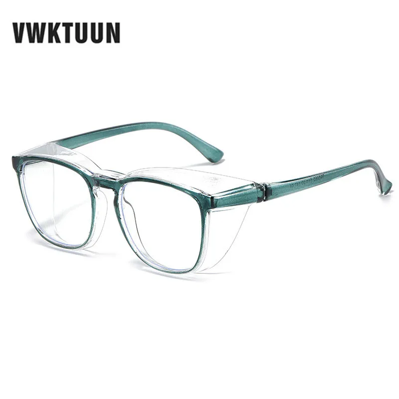 

VWKTUUN TR90 Eye Glasses Frames Women Men Myopia Optical Glasses Frame Anti Pollen Anti Smog Anti Blue Light Blocking Glasses