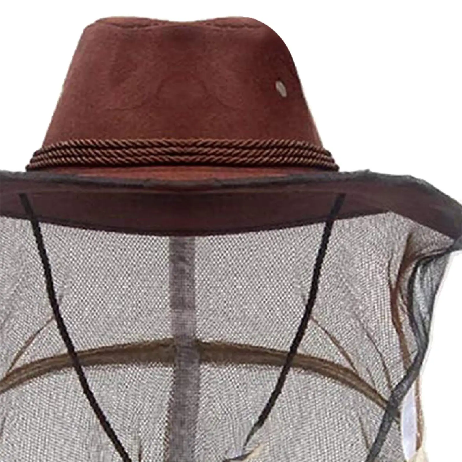 

Beekeeper Cowboy Hat with and Gloves Anti Bee for Men Women Protection
