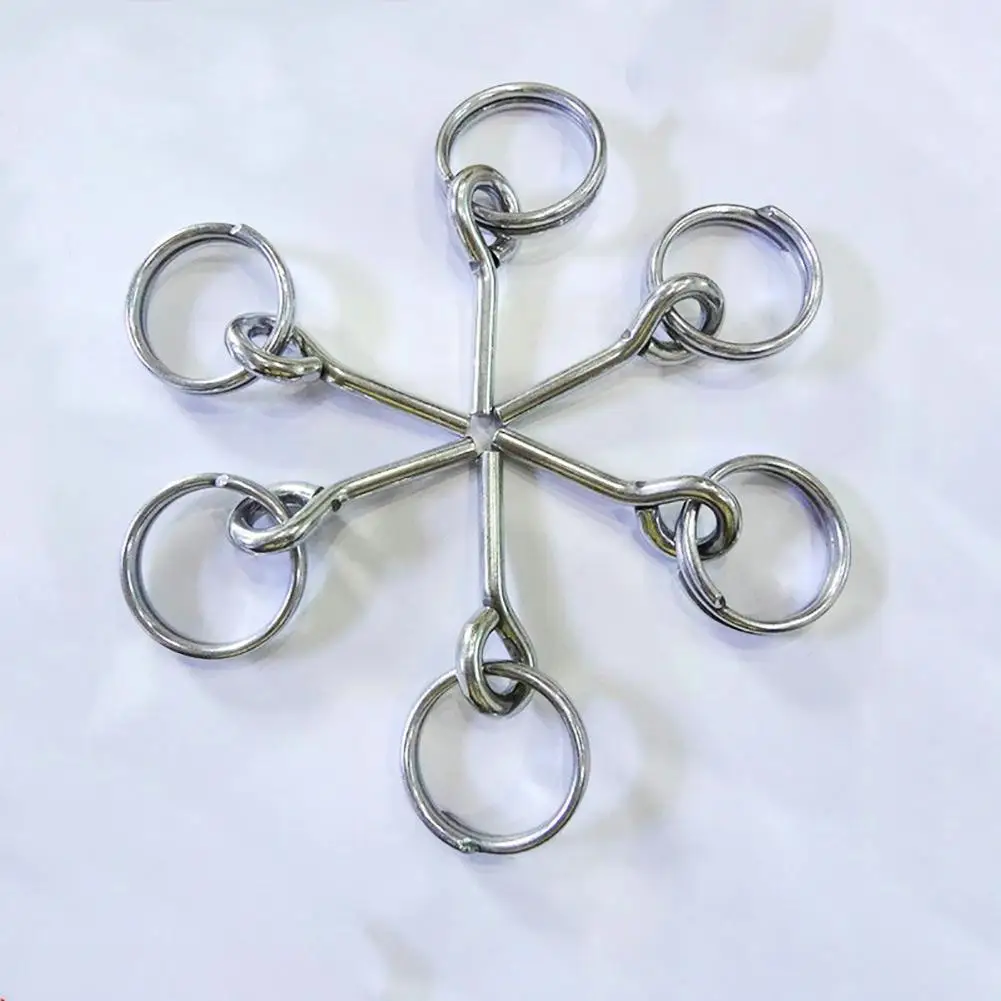 

Outdoor Camping Travel Pole Aluminum Alloy Tent Accessories Fishing Ring Nail Accessories K2l0