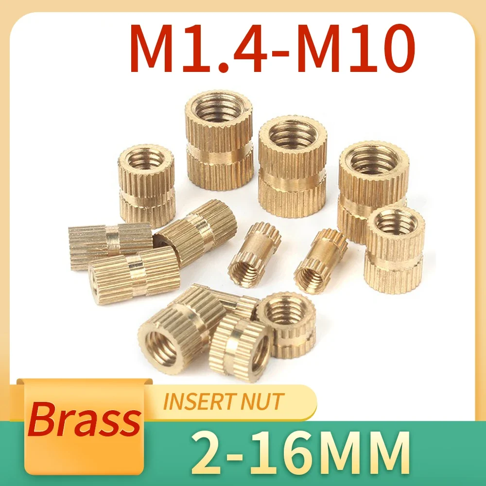 

5-100 шт., встроенные гайки M.4, M1.6, M2, M2.5, M3, M4, M5, M6, M8
