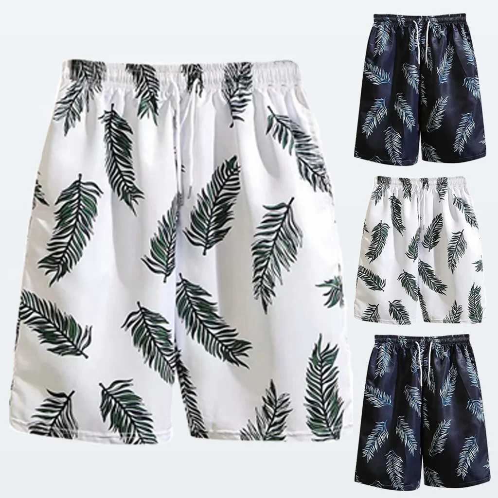 

Мужские летние модные пляжные шорты с принтом для отпуска, повседневные Гавайские шорты, сандалии-желе для девочек, тапочки для ног для дево...