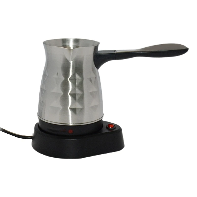 

Electric Turkish Espressos Coffee Maker Pots Butter Milk Chocolate Warmer Small Hot Pot Stainless Steel Kettle EU Plug