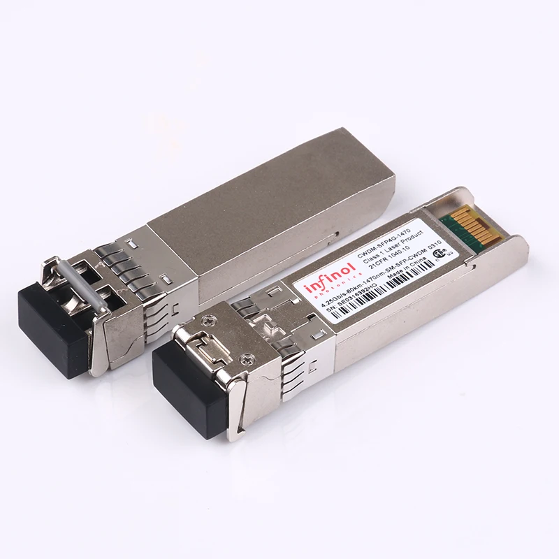 

high performance Duplex LC connector 3.3V power 4g CWDM sfp transceiver 80km