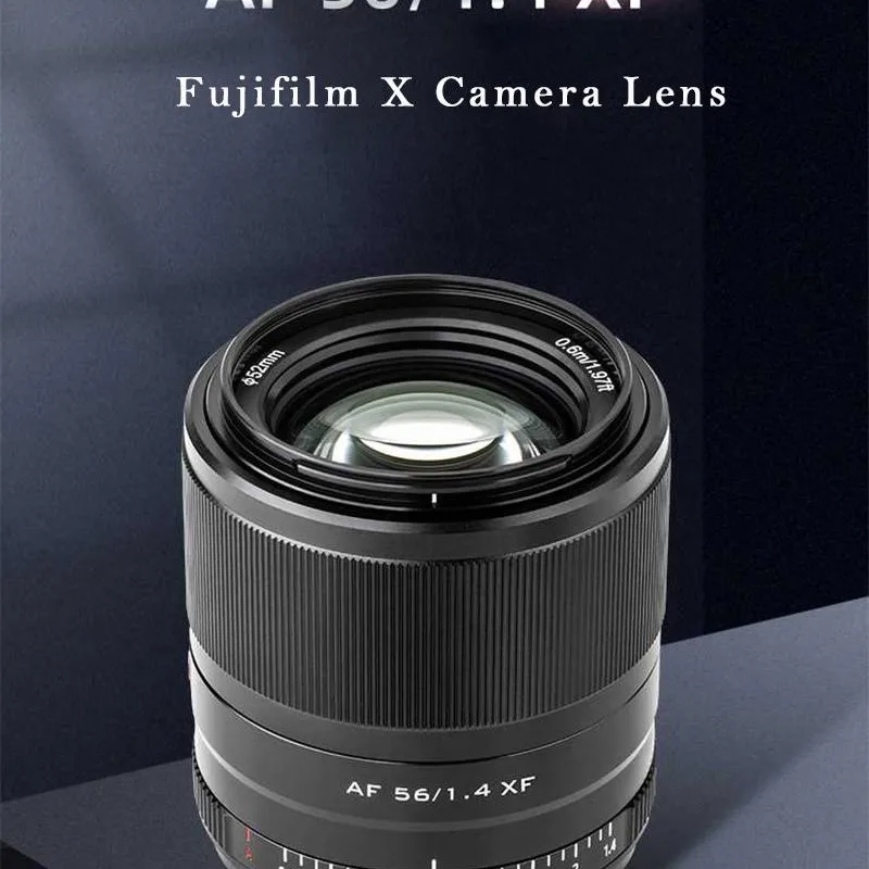 

Viltrox 56 мм F1.4 светильник Кая Большая диафрагма Автофокус портрет телеобъектив для Fujifilm Fuji X Крепление объектив Поддержка глаз
