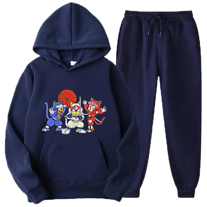 Мужской Ретро-костюм самурая пицца кошки манга мультяшный Кот скоростной Teyandee