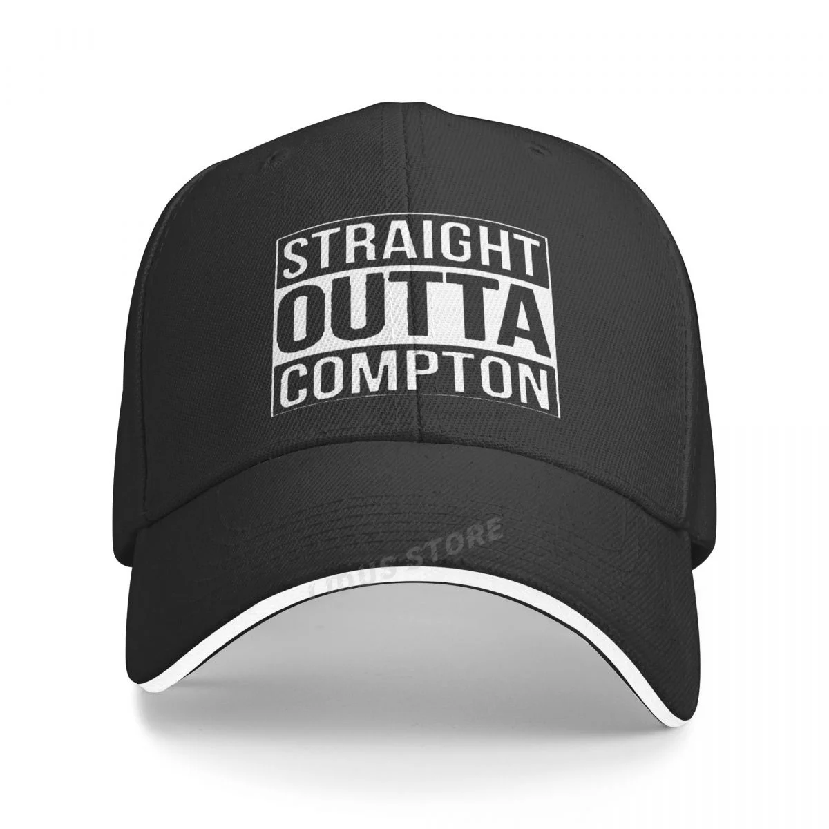 Straight Outta Compton Baseball Cap NWA California GOTHIC Eazy E NWA Dr. Dre Hip Hop Dad Hat Men Women Summer Compton Cap