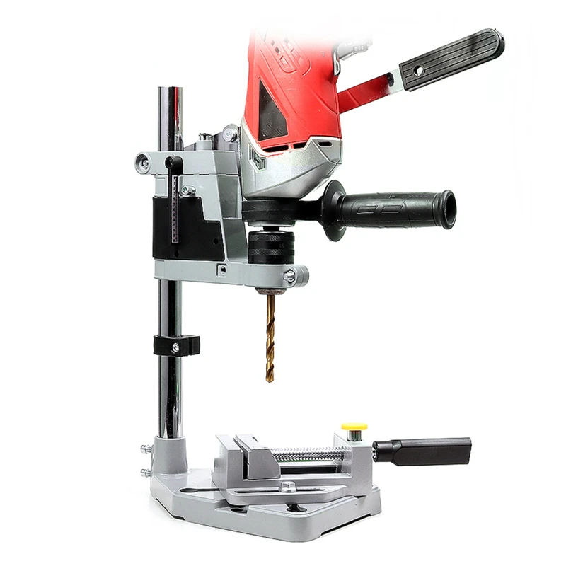 Electric Bench Drill Stand Single-Head Base Frame Drill Holder Power Grinder Accessories For Woodworking Rotary Tools