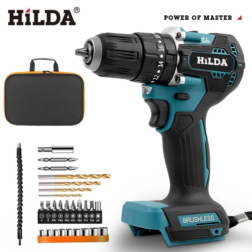 

Беспроводная дрель HILDA