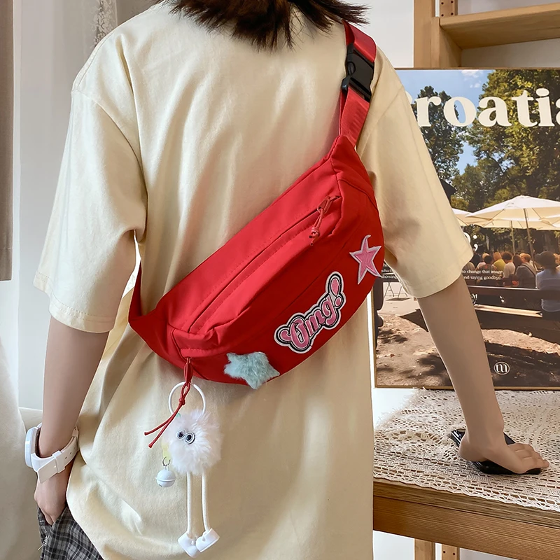 Милая нагрудная сумка Miyagawa Женская Студенческая Повседневная через плечо с
