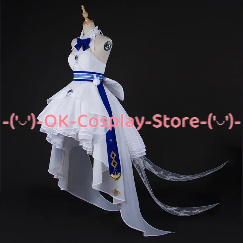 Игра Azur Lane USS Laffey свадебное платье женские нарядные наряды белое торжественное