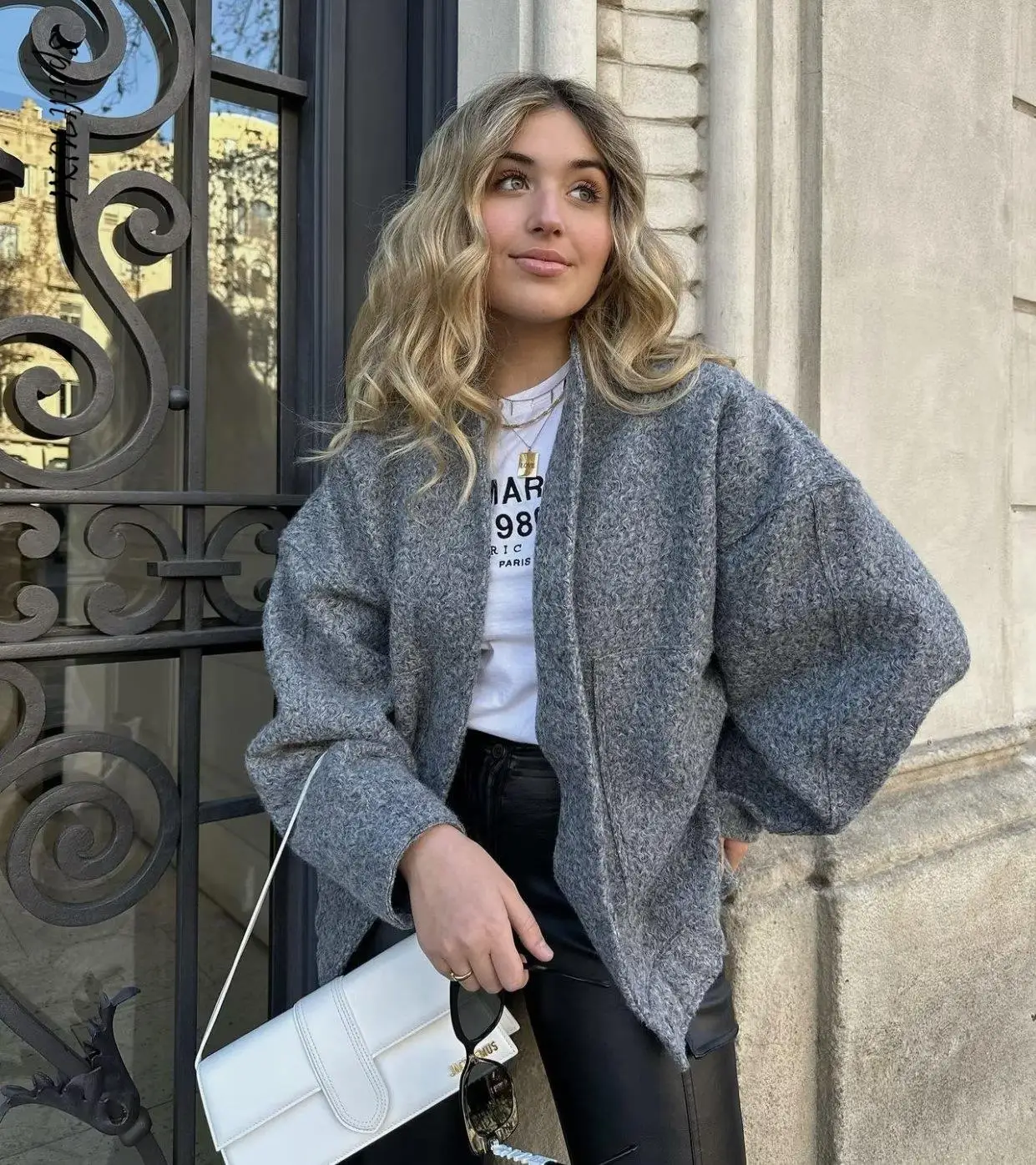 

Fashion Long Sleeve Bomber Jackets for Women Single Breasted Casual Coats 2023 Autumn Winter Chic Elegant Loose Jacket Outerwear