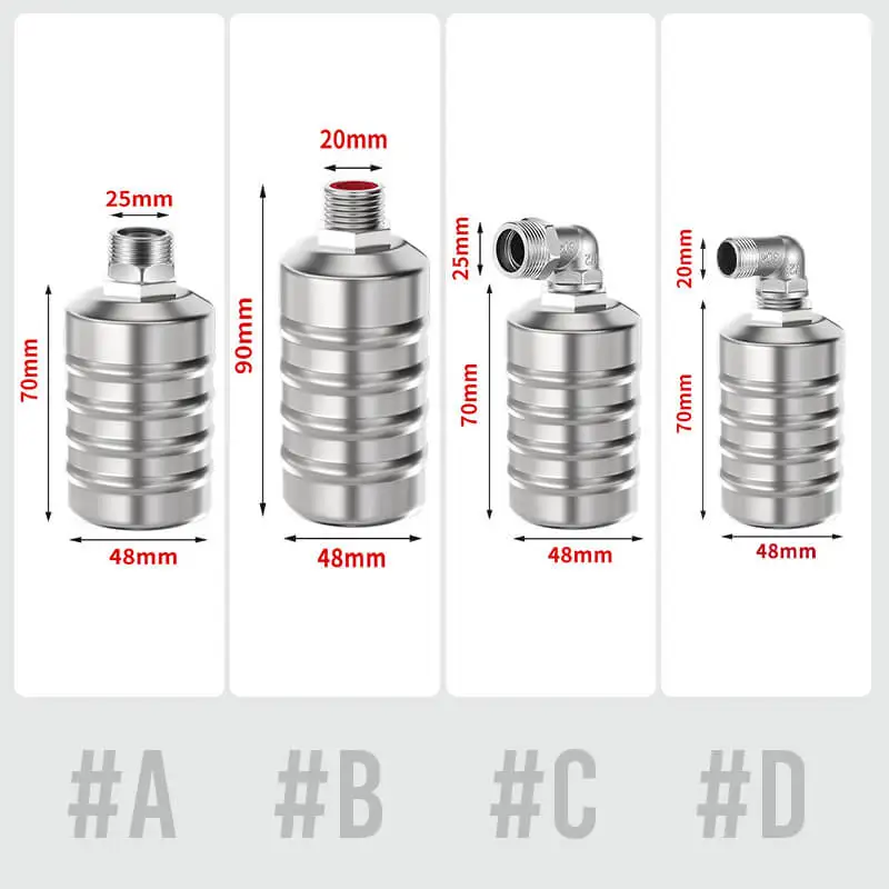 

Плавающий шаровой клапан, полностью автоматический регулирующий клапан уровня воды, поплавковый клапан из нержавеющей стали, бак для воды, запорный клапан башенной воды