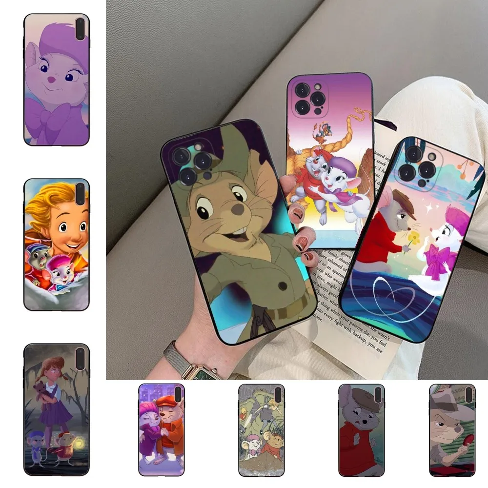 

Disney The Rescuers Phone Case For iPhone 14 11 12 13 Mini Pro XS Max Cover 6 7 8 Plus X XR SE 2020 Funda Shell