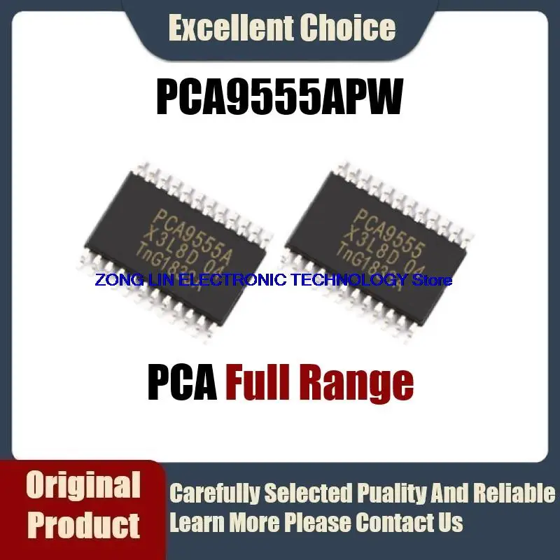 

10Pcs/Lot Original Authentic PCA9555APW PCA9555A PCA9555 Package TSSOP-24 Interface-I/O Expander