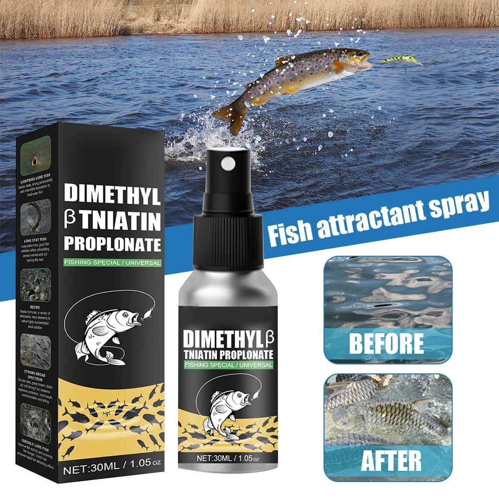 

30ml Fish Attractant Spray Attractant Fishing Lure Attract Fishing Additive Lure Bait Liquid for Freshwater Fishing Accessories