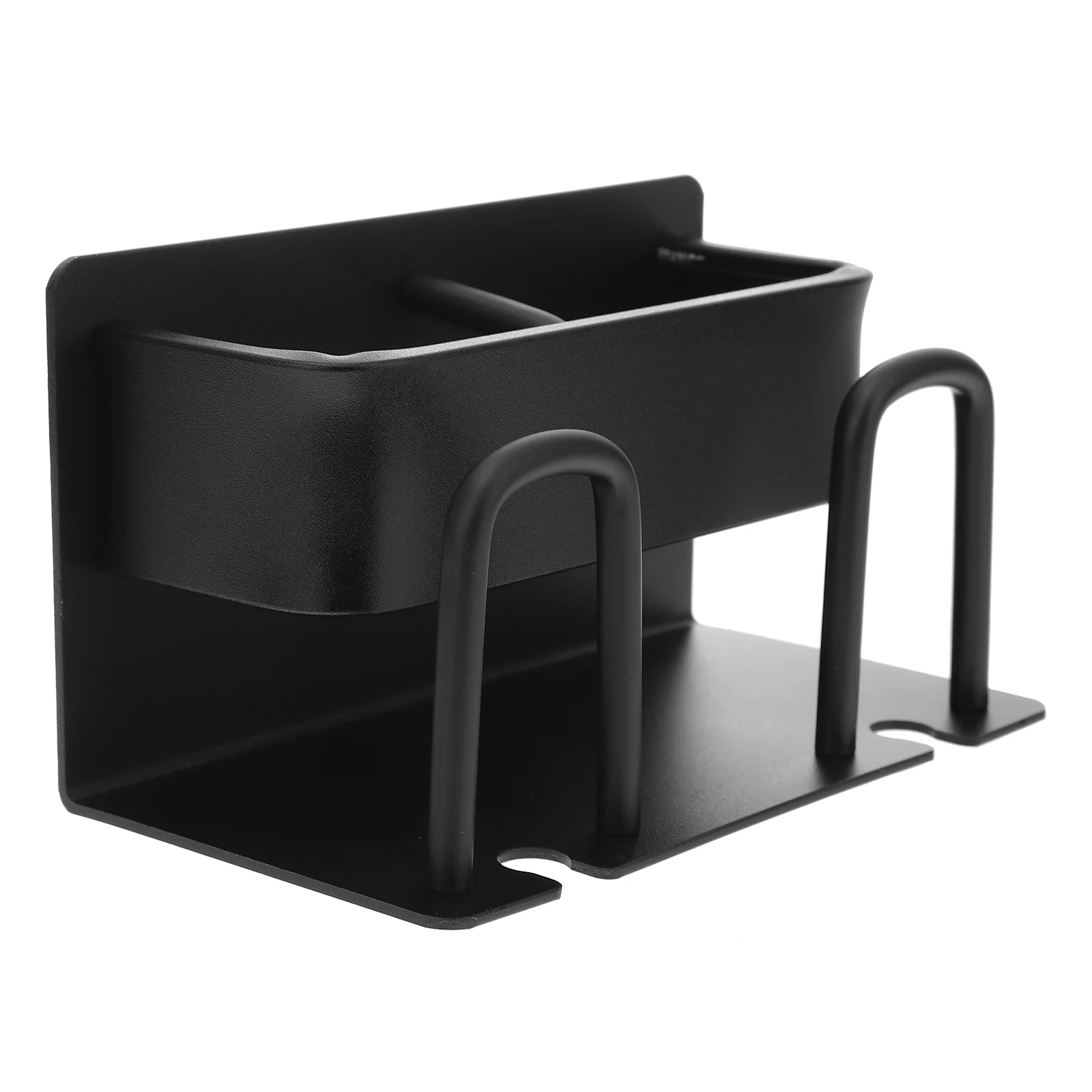 

Holder Stand Brush Makeup Organizer Orgnaizer Bathroom Metal Container Wall Mounted Electrictoothpaste Rack Selfshelf