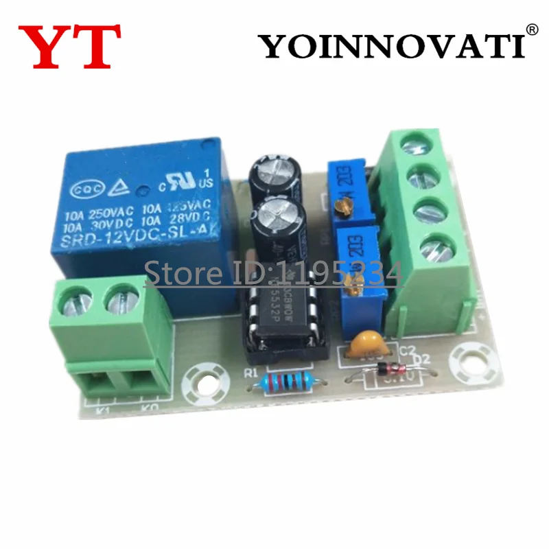 1 шт.-10 шт. XH-M601 фотоплата 12 В интеллектуальное зарядное устройство Панель