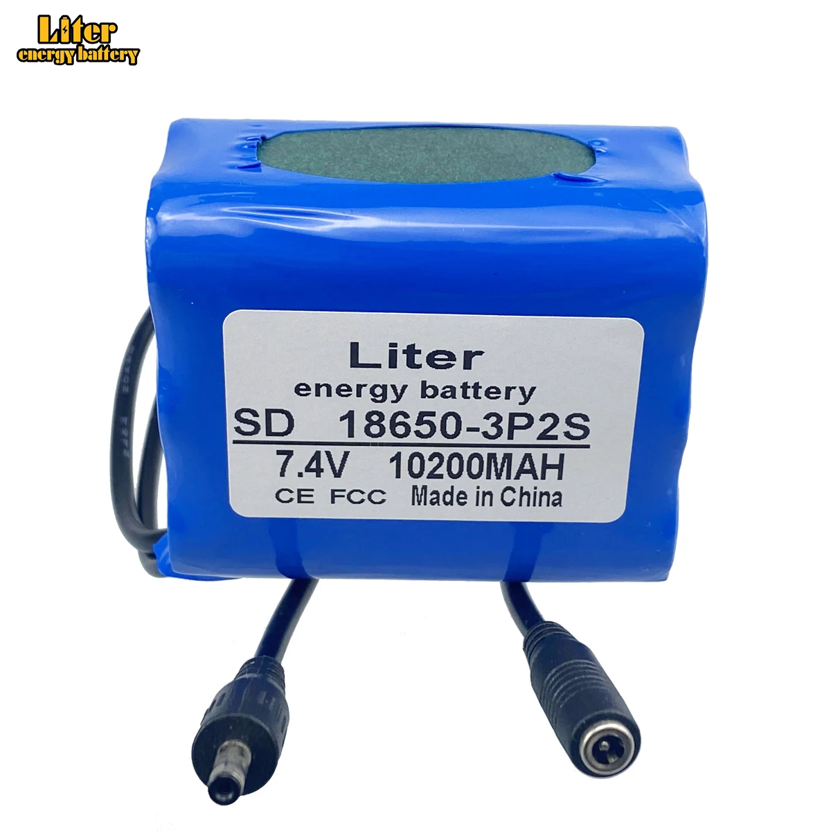 

7.4V 8.4V 10200mAh 3P2S Pack 18650 Battery 10.2Ah Rechargeable Battery For Bicycle Headlights/CCTV/Camera/Electric 5.0 4 Review