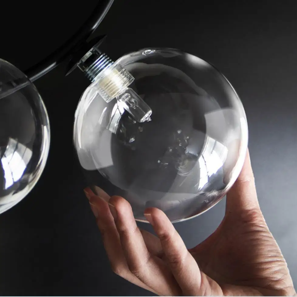 

Стекло для люстры IWP прозрачное/белое 10/12/15 см