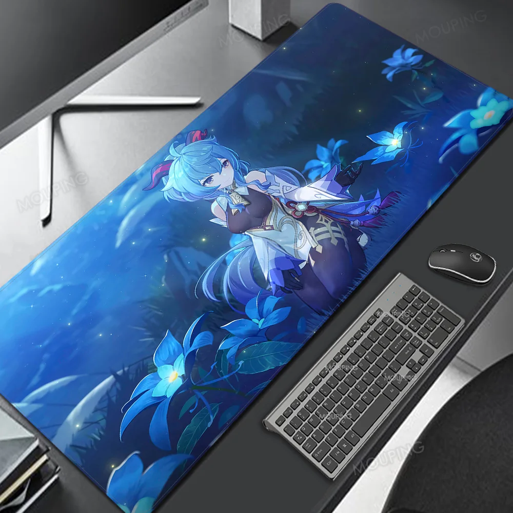 

Genshin Impact Mouse Pad Anime Office Desk Computer Accessories Mats Carpet Japanese Girl Cartoon Kawaii Cute 900x400 Xxl Large