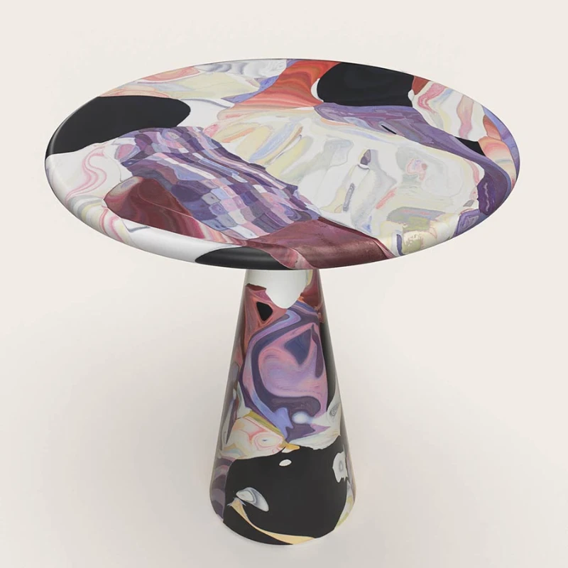 Круглый журнальный столик мебель домашняя комната центральные столы для