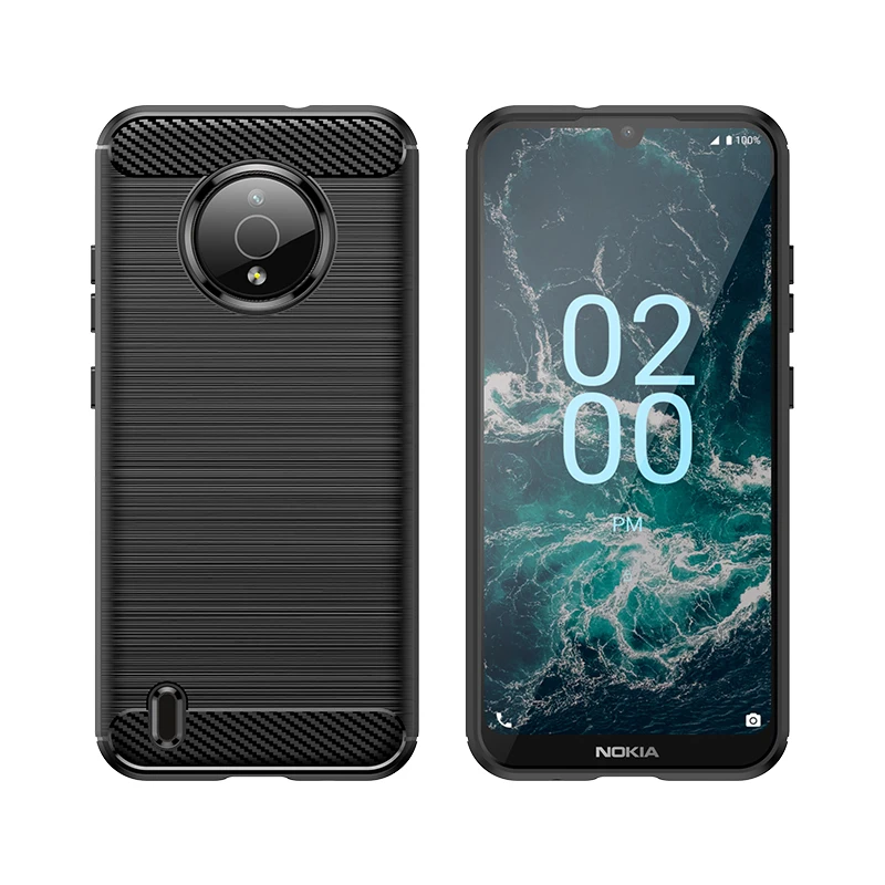 For Nokia C200 Case Silicone Bumper TPU Matte Shell Soft Rubber Protective Case For Nokia C200 Cover For Nokia C200 C100 Case