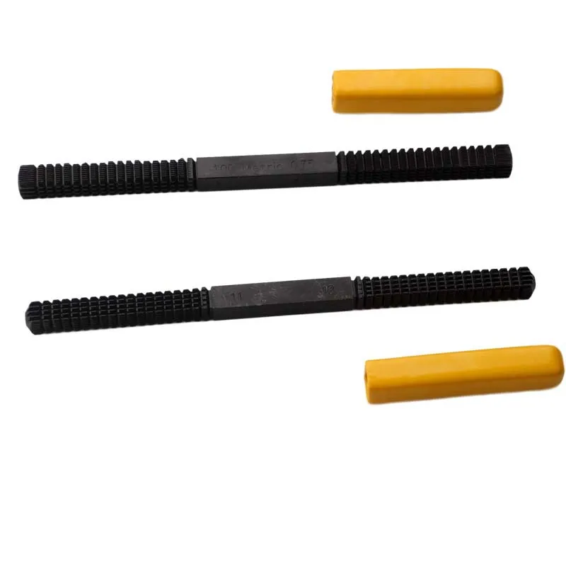 

Hand Tool Metric BSP External Thread Repair File Mini With Cover High Hardness Restoration DIY Auto Steel