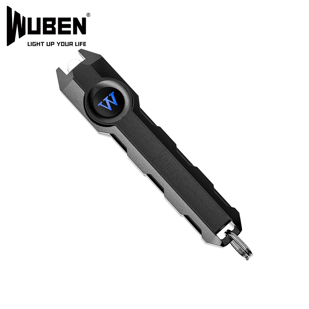 WUBEN G1 мини светодиодный фонарик USB Перезаряжаемый 2 режима брелок 40 лм портативный