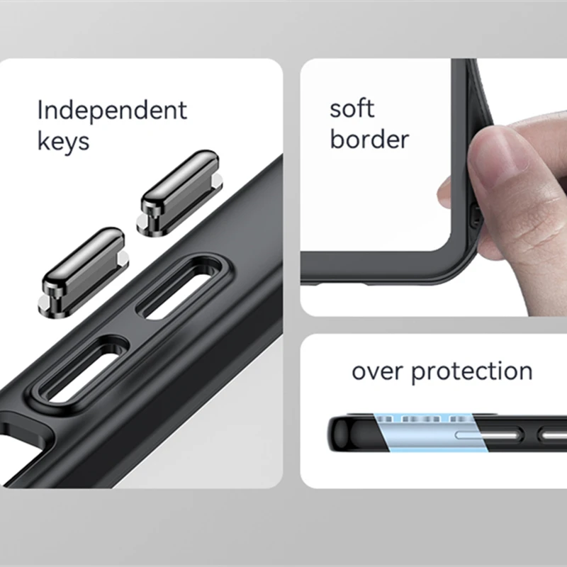 Чехол для Xiaomi 15T Pro, чехол для Xiaomi Mi 15T Pro Capas, новый противоударный защитный бампер для телефона, прозрачный прозрачный Xiaomi 15T (art.: 3920d2f5a4e80) - 3920d2f5a4e80