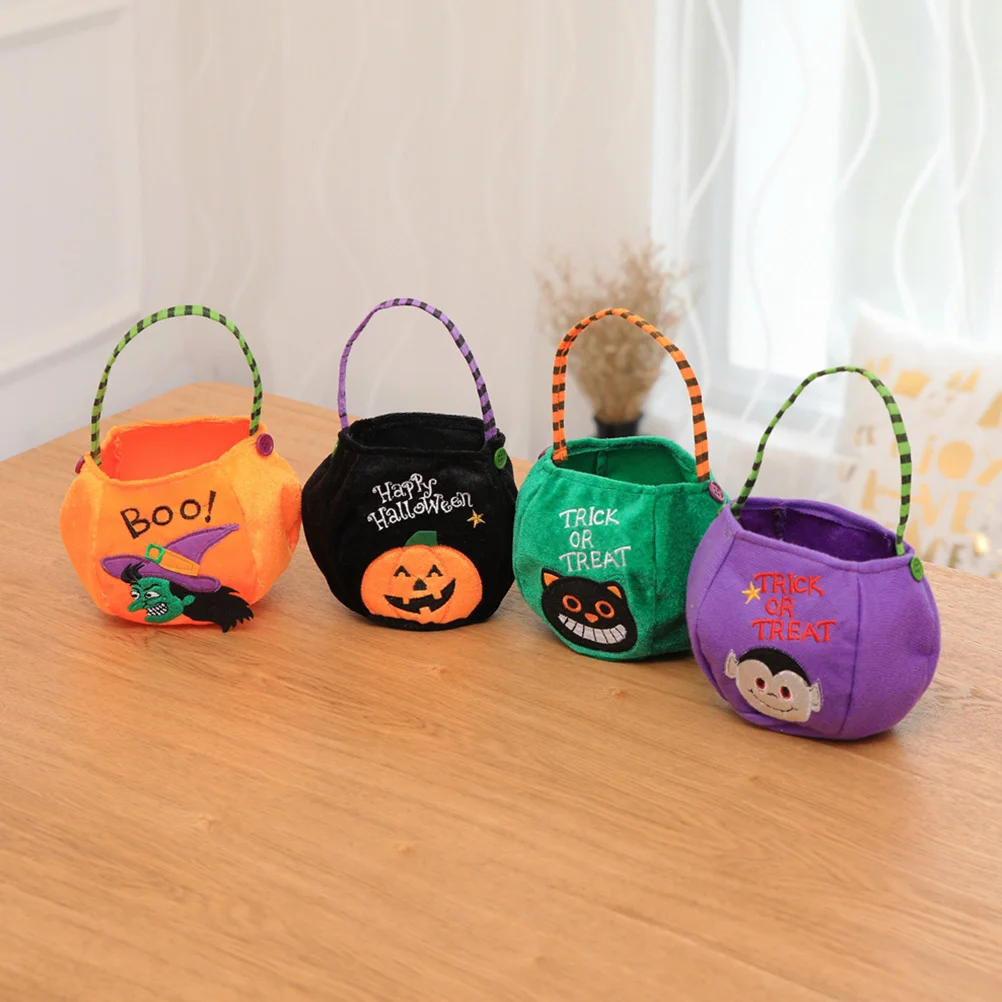 

4PCS Practical Felt Cloth Portable Gift Bags for Party