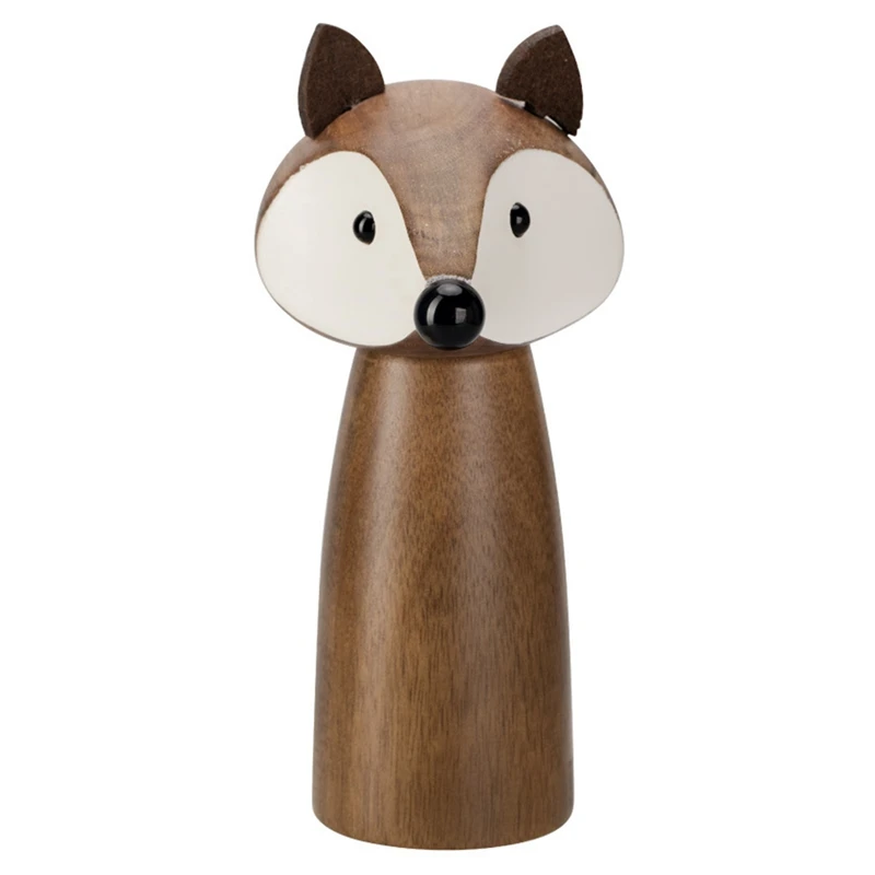 

2X Fox Salt And Pepper Mill Grinder For Kitchen Freshly Ground Pepper And Salt Kitchen Tools Cute Kitchen Utensils
