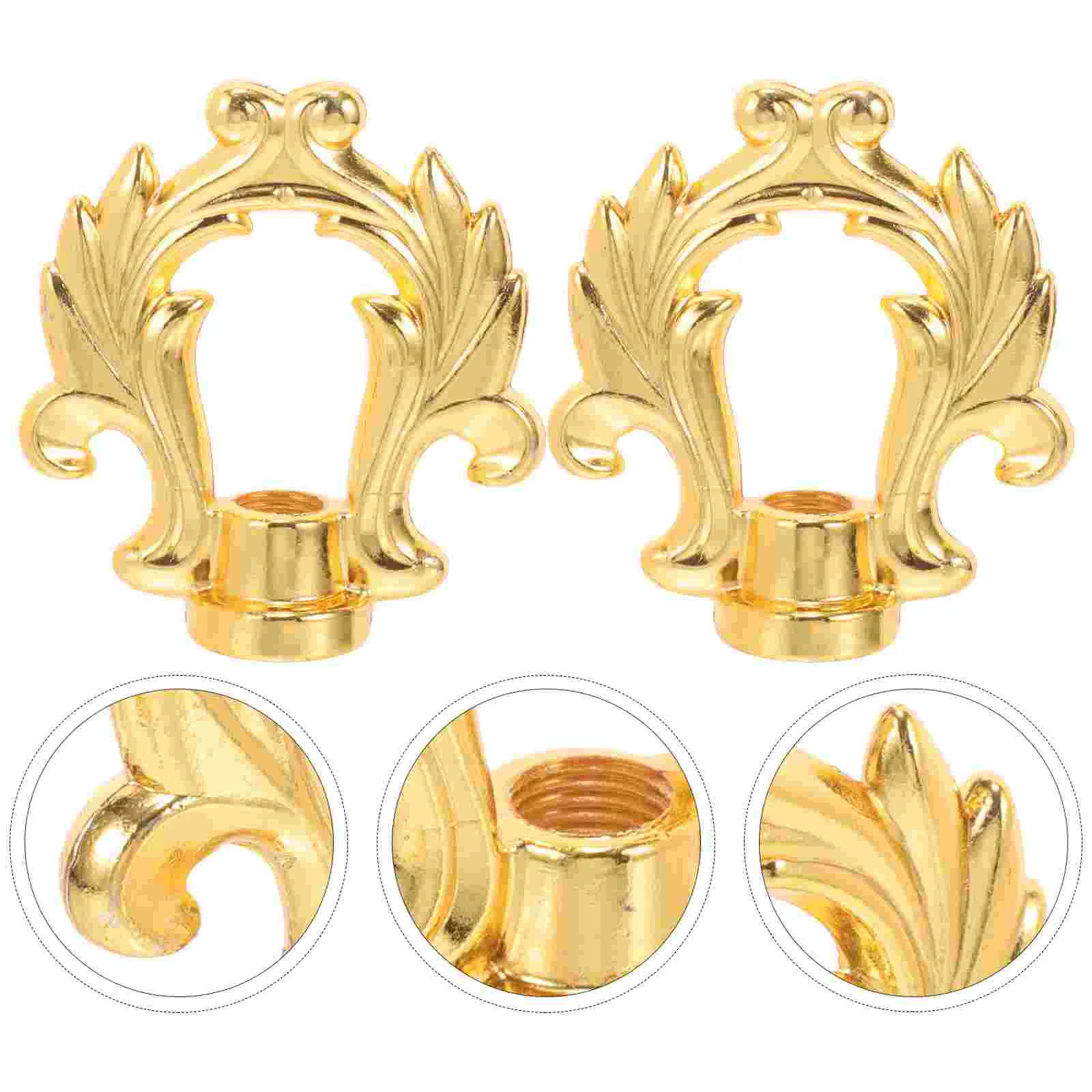 4 шт. декоративные светильники колпачки для ламп настольный пол украшение ручка