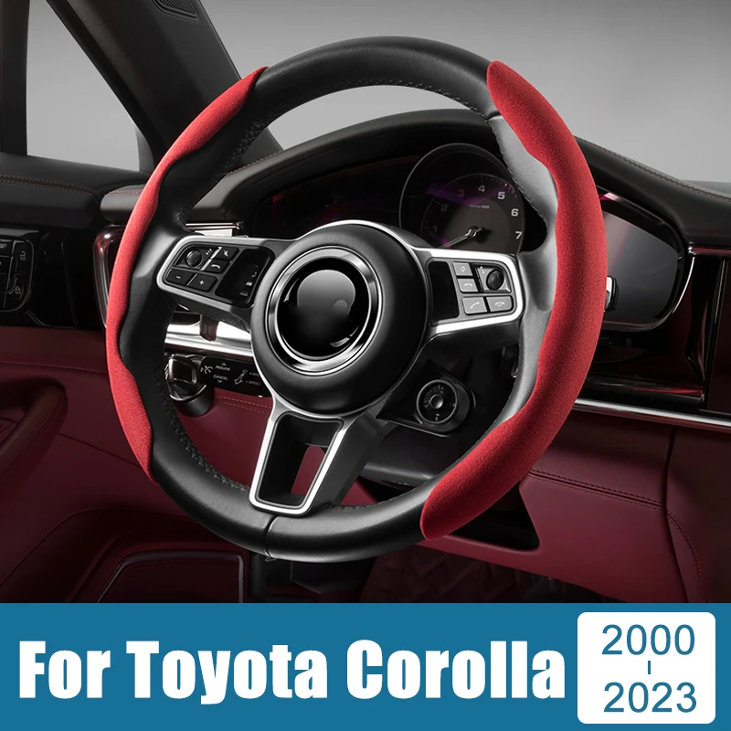 

Universal Four Seasons Car Steering Wheel Booster Cover Case For Toyota Corolla E120 E130 E150 E160 E180 E210 2000-2022 2023