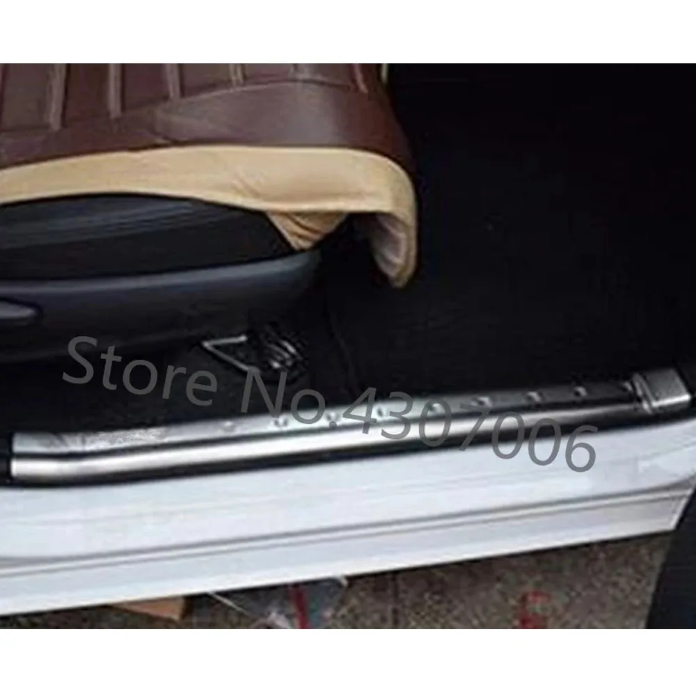 Накладка на порог автомобиля двери наружная крышка внутренняя пороговая рама