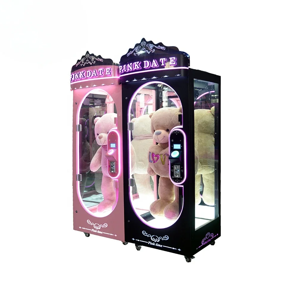 Дешевый подарок аркадная игра монета работающая розовую машину с датой