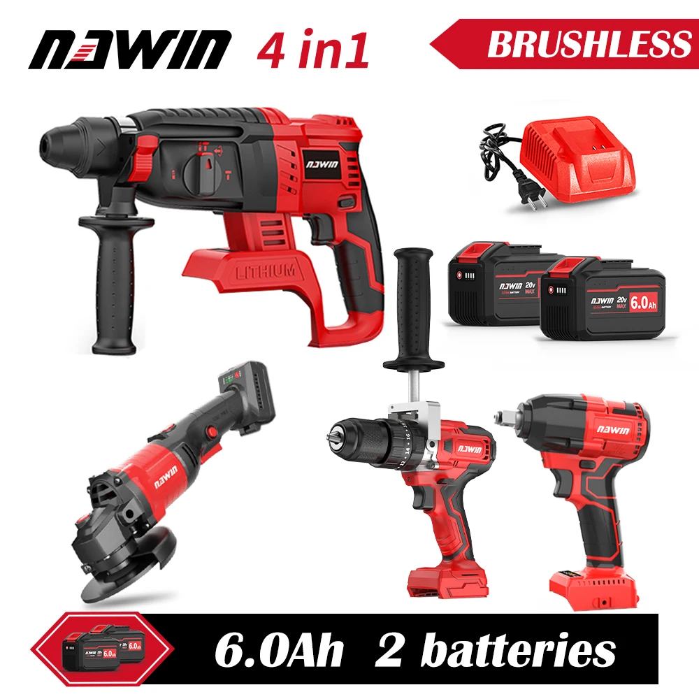 

Набор электроинструментов NANWEI из 4 шт.