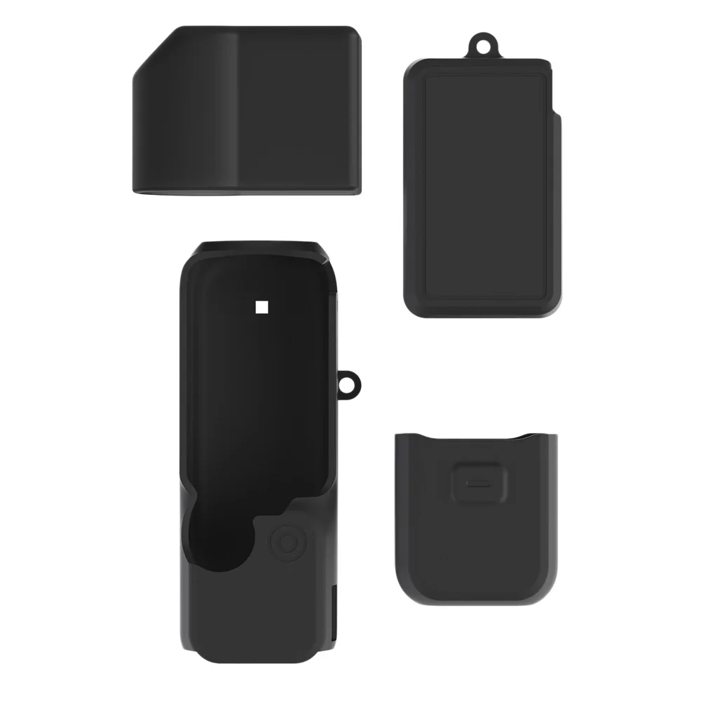 Фото Силиконовый чехол для DJI Osmo Pocket 4P, мягкий защитный чехол-накладка для камеры и объектива, полная защита со всех сторон №4