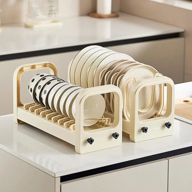 

Подставка-сушилка для посуды кухонная столешница Подставка-сушилка для посуды Heavy Duty штабелируемые расширяемые Кухонные гаджеты из нержавеющей стали для