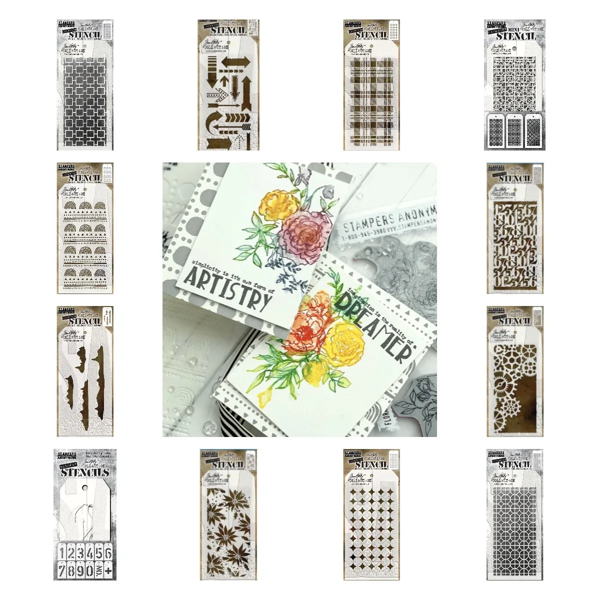 Different Models New Metal Cutting Stencil For 2022 Scrapbook Diary Decoration Embossing Template Diy Greeting Card Handmade