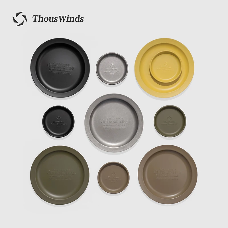 

Столовая посуда Thous Wind для кемпинга, набор для беспорядка, легкая и компактная сковородка из нержавеющей стали, набор для приготовления пищи...
