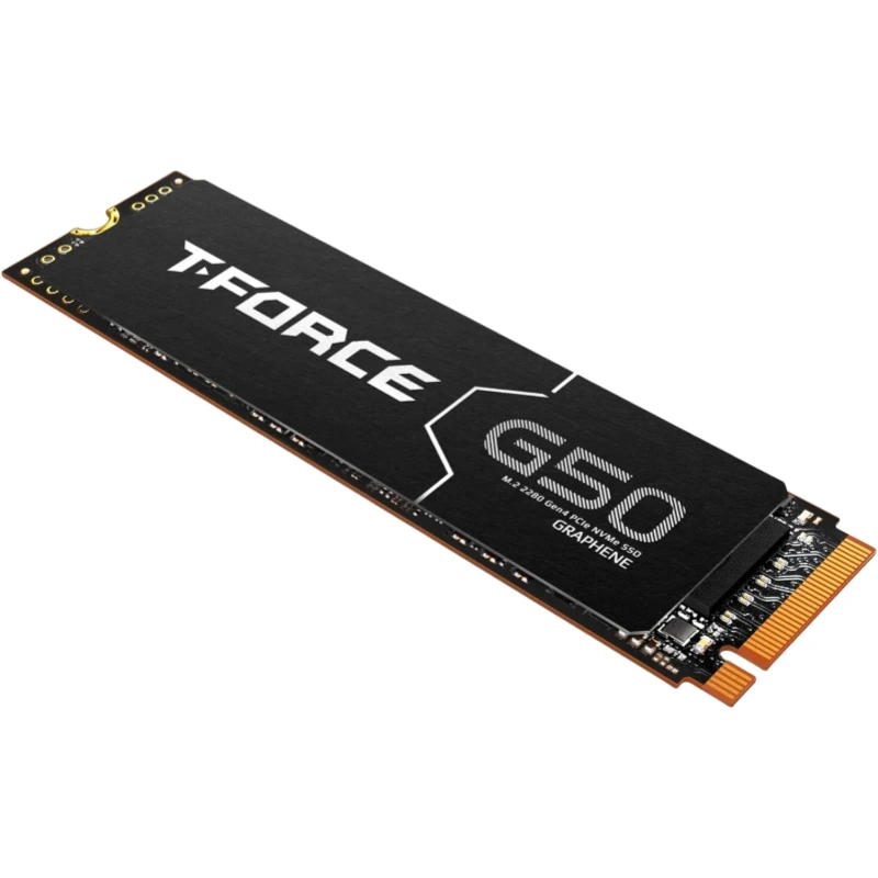 Игровой SSD TEAMGROUP T-Force G50 2 ТБ M.2 2280 NVMe PCIe Gen4x4 С Кэшем SLC 3D TLC NAND Ультратонкий Внутренний