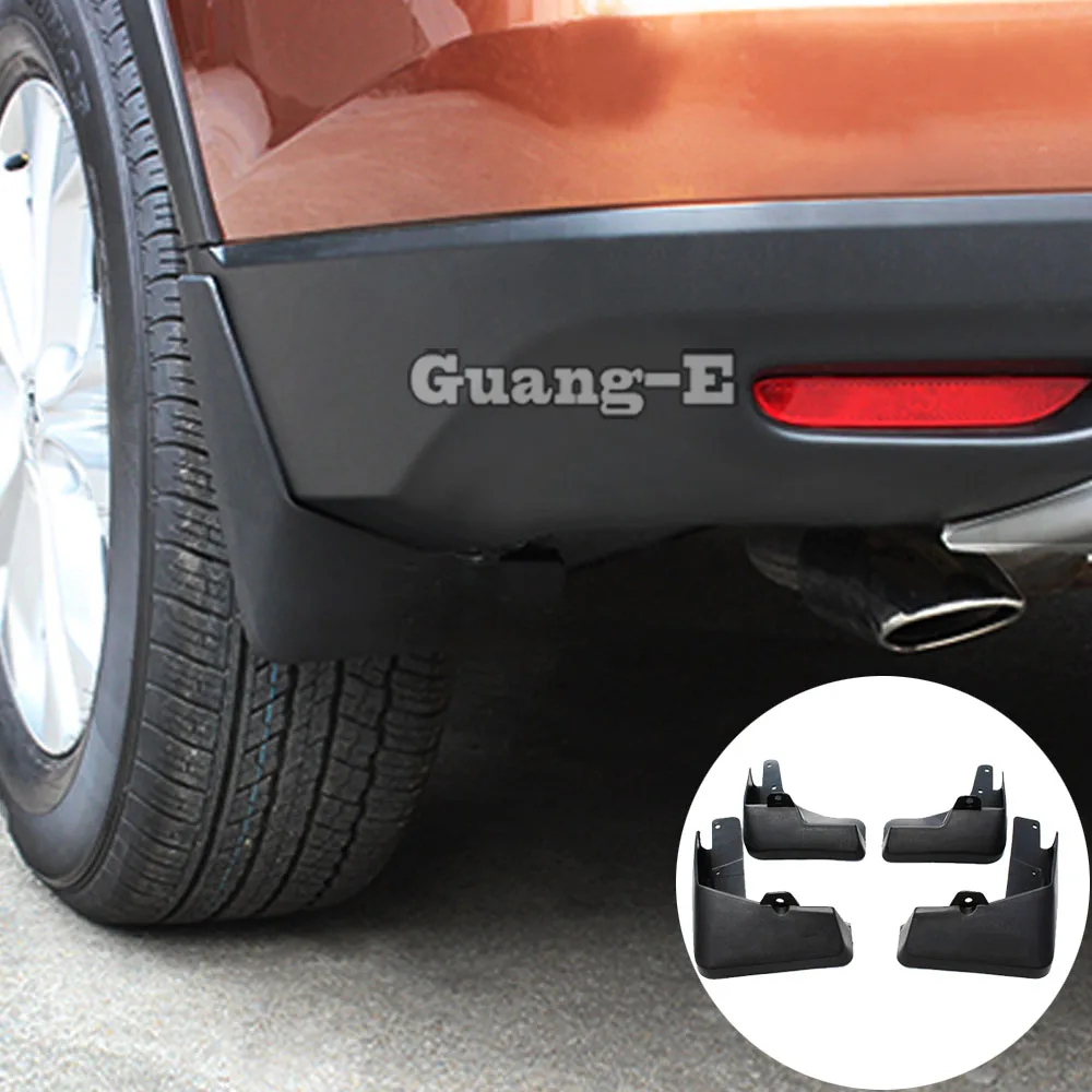 Car Fender Soft Mudguard Protection Flap Splash Mud Guard Frame 4pcs For Nissan X-Trail XTrail T32/Rogue 2017 2018 2019 2020 Car Fender Soft Mudguard Protection Flap Splash Mud Guard Frame 4pcs For Nissan X-Trail XTrail T32/Rogue 2017 2018 2019 2020