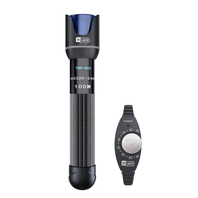 

Calentador de acuario, varilla de calentamiento de agua sumergible de vidrio, termostato constante, Control de temperatura, 220v