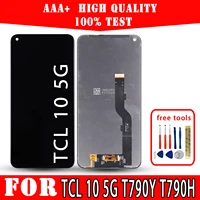 original lcd for tcl 10 5g t790y t790h display premium quality touch screen replacement parts mobile phones repair free tools