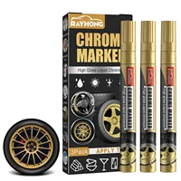chrome marker pen white paint pen marker waterproof chalk marker pens for bike car tires permanent marker for rubber metal