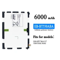 samsung orginal tablet eb bt550abe 6000mah battery for samsung galaxy tab a 9 7 sm t550 sm p550 sm t555 sm t555c sm p351
