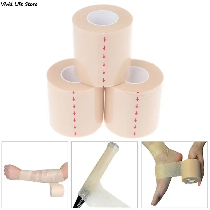 

6CM*20M PU Foam Bandage Elbow & Knee Pads Film Foam Underwrap Athletic Tape